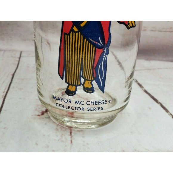 Vintage McDonald’s Collector Series Mayor Mc Cheese Tumbler Glass 1977 EUC - Picture 5 of 10